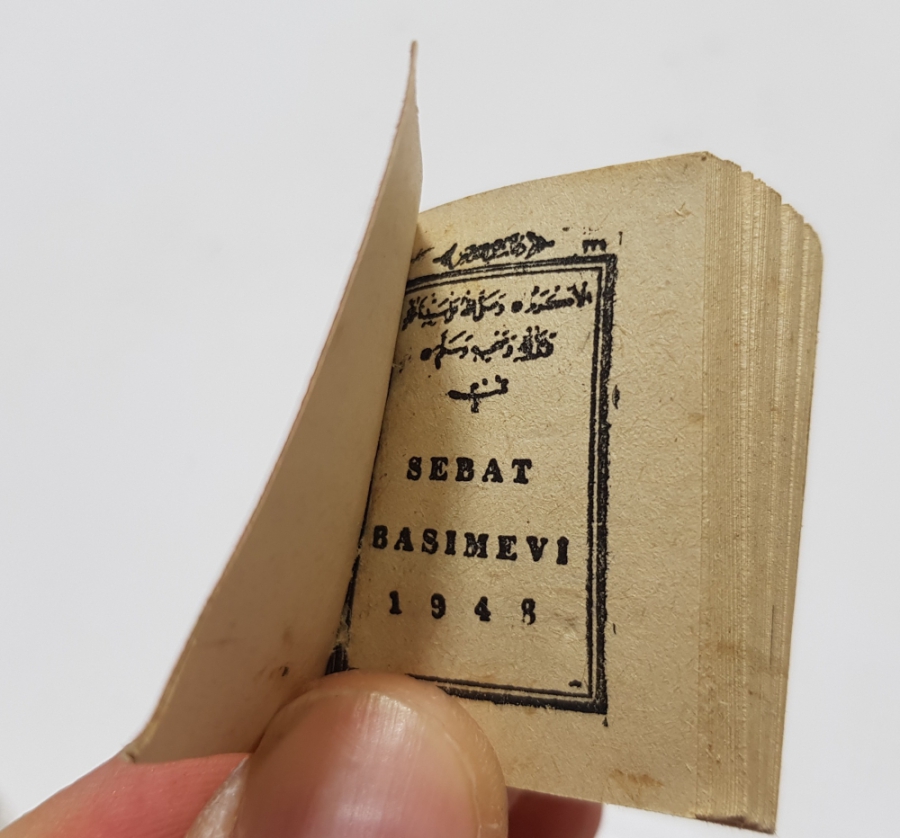 1948 YILI BASKI MİNİ CEP ENAMI