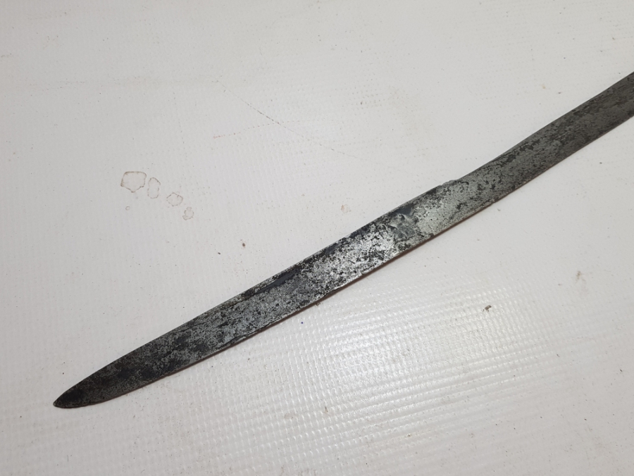 OSMANLI DÖNEMİ PALA FORMLU YALMANLI ERTUĞRUL ALAYLARI SUBAY KILICI