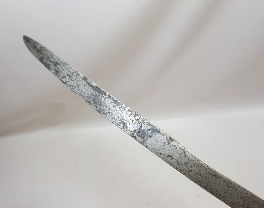 OSMANLI DÖNEMİ PALA FORMLU YALMANLI ERTUĞRUL ALAYLARI SUBAY KILICI