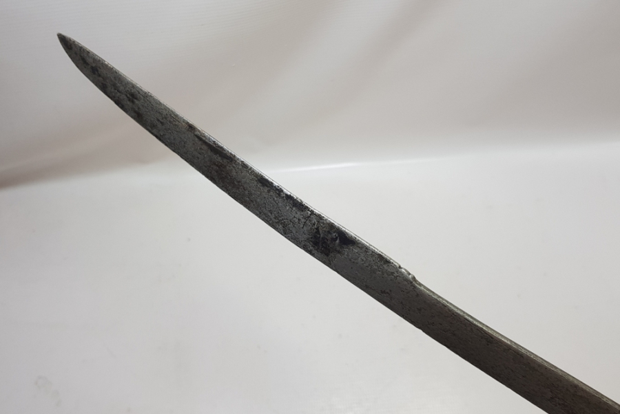 OSMANLI DÖNEMİ PALA FORMLU YALMANLI ERTUĞRUL ALAYLARI SUBAY KILICI