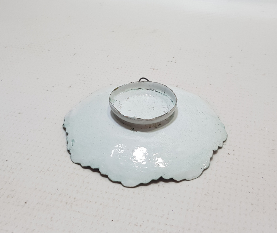 ÜZERİ MİNE İŞÇİLİKLİ ANTİKA MİNELİ İFTARİYELİK - HURMALIK