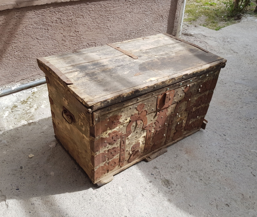 OSMANLI DÖNEMİ NADİR MEŞHUR GEMİLİ SANDIK