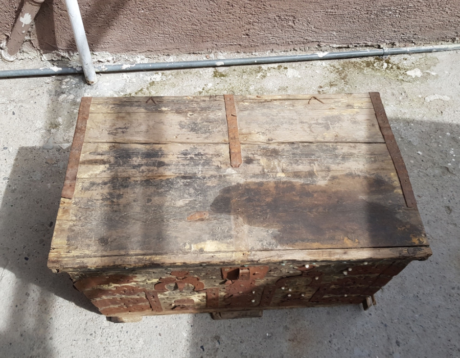 OSMANLI DÖNEMİ NADİR MEŞHUR GEMİLİ SANDIK