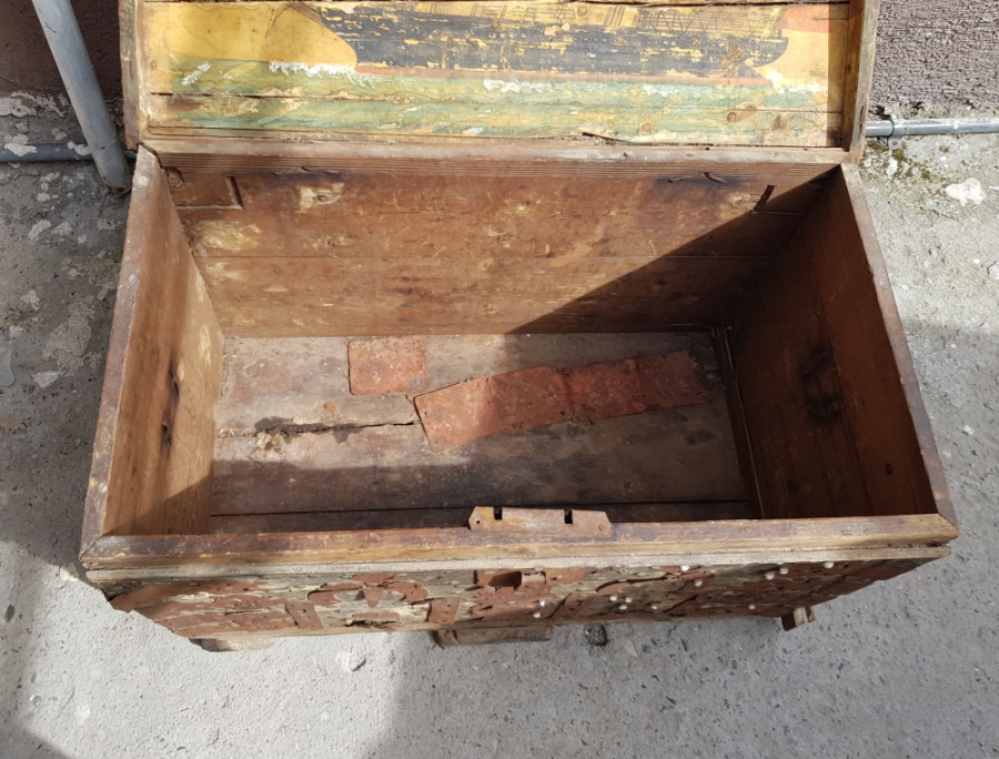 OSMANLI DÖNEMİ NADİR MEŞHUR GEMİLİ SANDIK