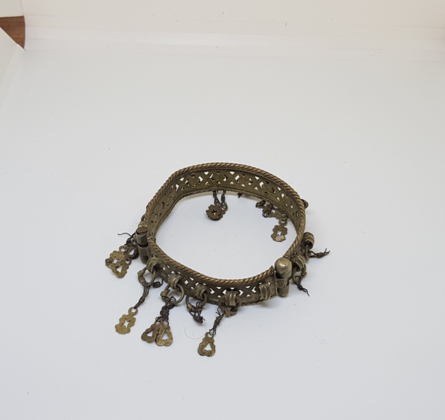 OSMANLI DÖNEMİ TÜRKMEN İŞİ EL YAPIMI CİNGILLI BİLEZİK - BİLEKLİK