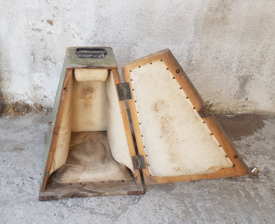 ÇOK NADİR ANTİKA TEODOLİT - YOL YAPIM ALETİ KUTUSU