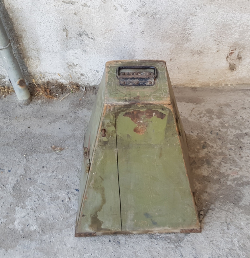 ÇOK NADİR ANTİKA TEODOLİT - YOL YAPIM ALETİ KUTUSU