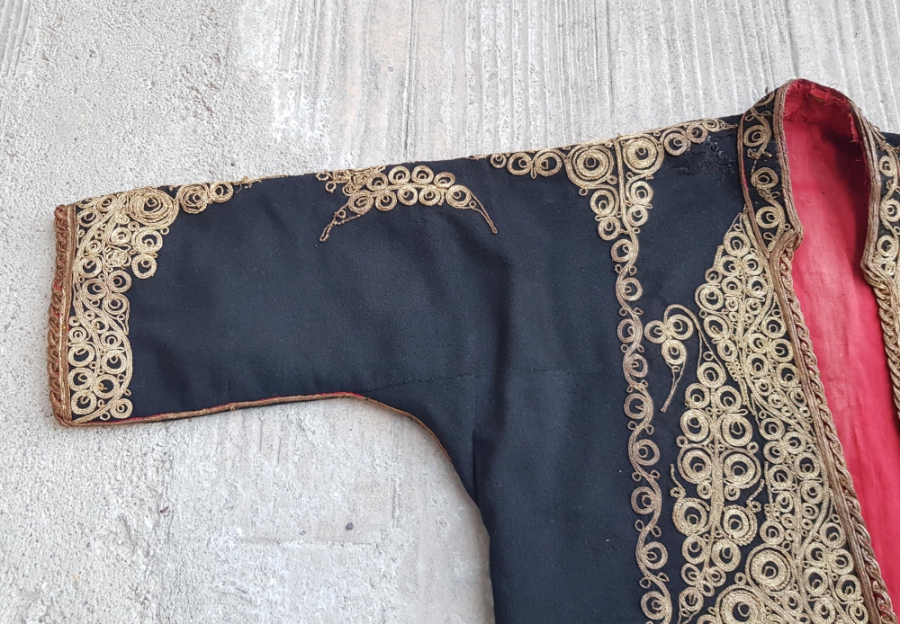 OSMANLI DÖNEMİ YÜKSEK KONDİSYONDA ÇUHA GELİN CEPKENİ