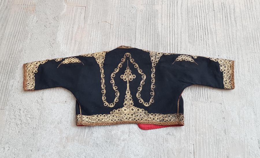 OSMANLI DÖNEMİ YÜKSEK KONDİSYONDA ÇUHA GELİN CEPKENİ