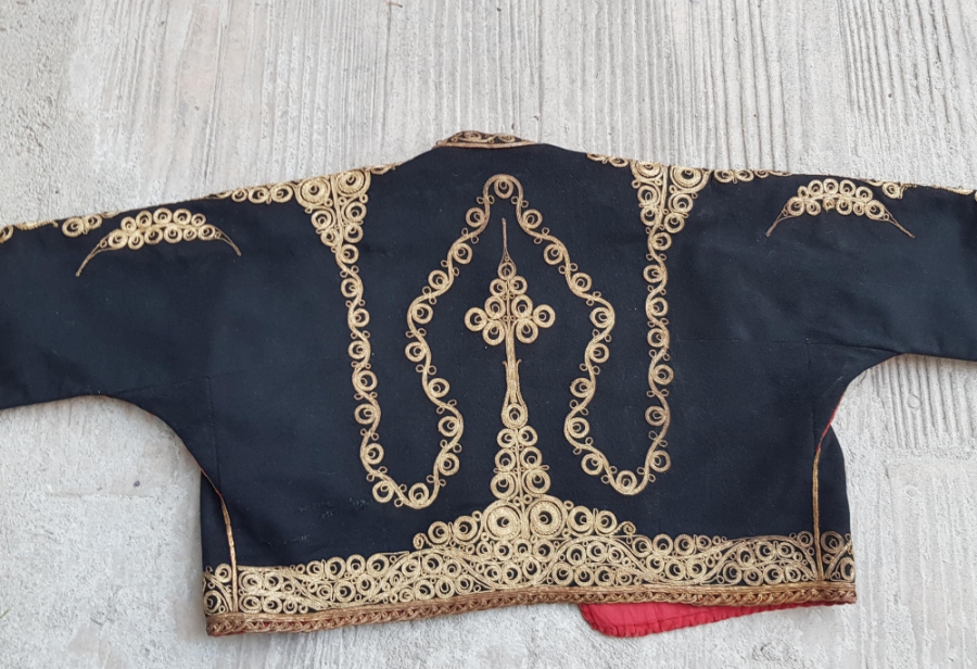 OSMANLI DÖNEMİ YÜKSEK KONDİSYONDA ÇUHA GELİN CEPKENİ