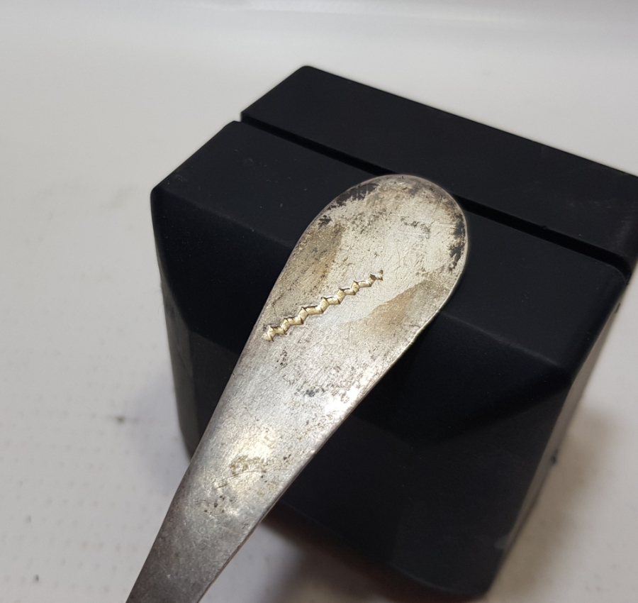 ABDÜLHAMİD HAN DÖNEMİ TUĞRALI GÜMÜŞ YEMEK KAŞIĞI