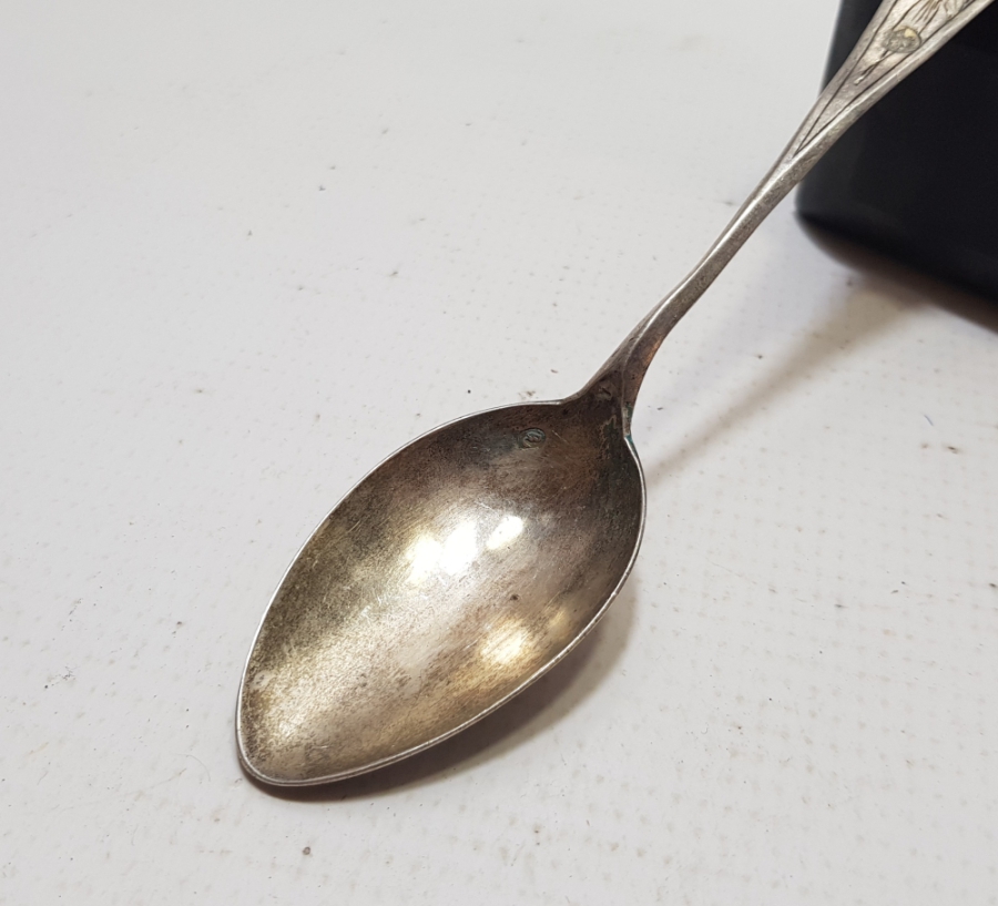 ABDÜLHAMİD HAN DÖNEMİ TUĞRALI GÜMÜŞ YEMEK KAŞIĞI