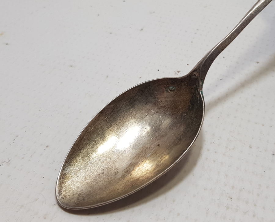 ABDÜLHAMİD HAN DÖNEMİ TUĞRALI GÜMÜŞ YEMEK KAŞIĞI