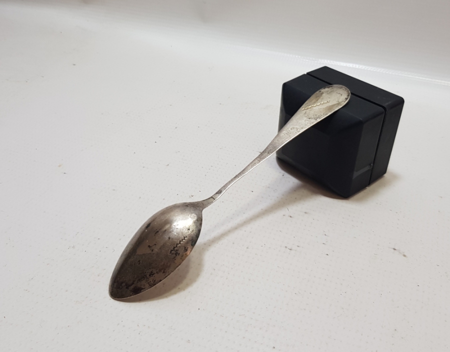 ABDÜLHAMİD HAN DÖNEMİ TUĞRALI GÜMÜŞ YEMEK KAŞIĞI