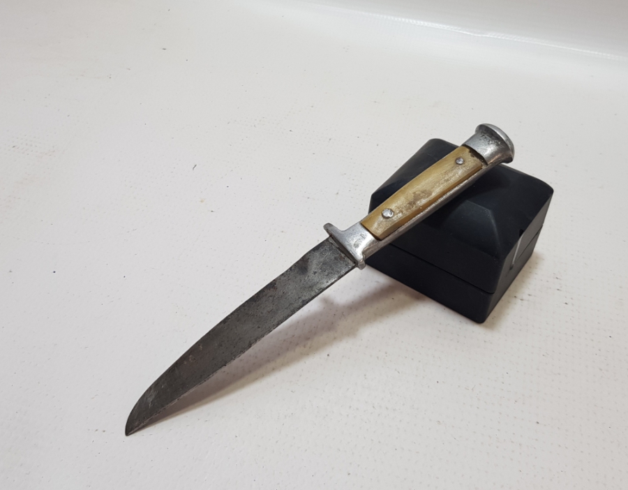 BOYNUZ SAPLI YERLİ ÜRETİM ÇOK NADİR İZCİ BIÇAĞI