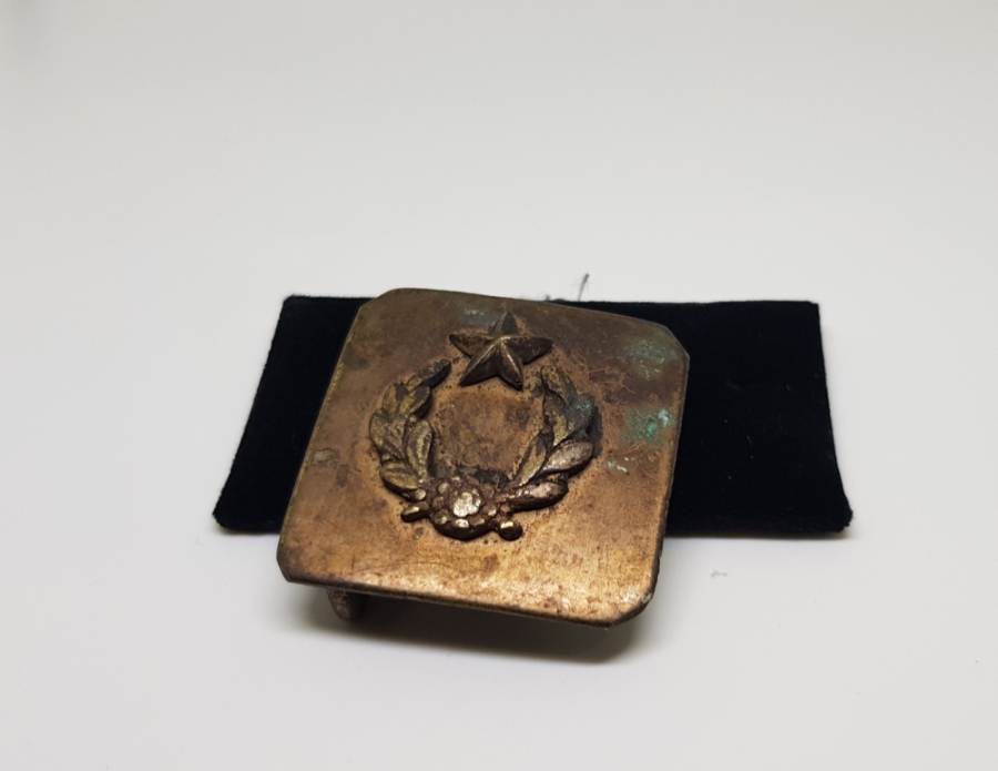 ABDÜLHAMİD HAN DÖNEMİ ÇOK NADİR ERTUĞRUL ALAYLARI SUBAY KEMER TOKASI