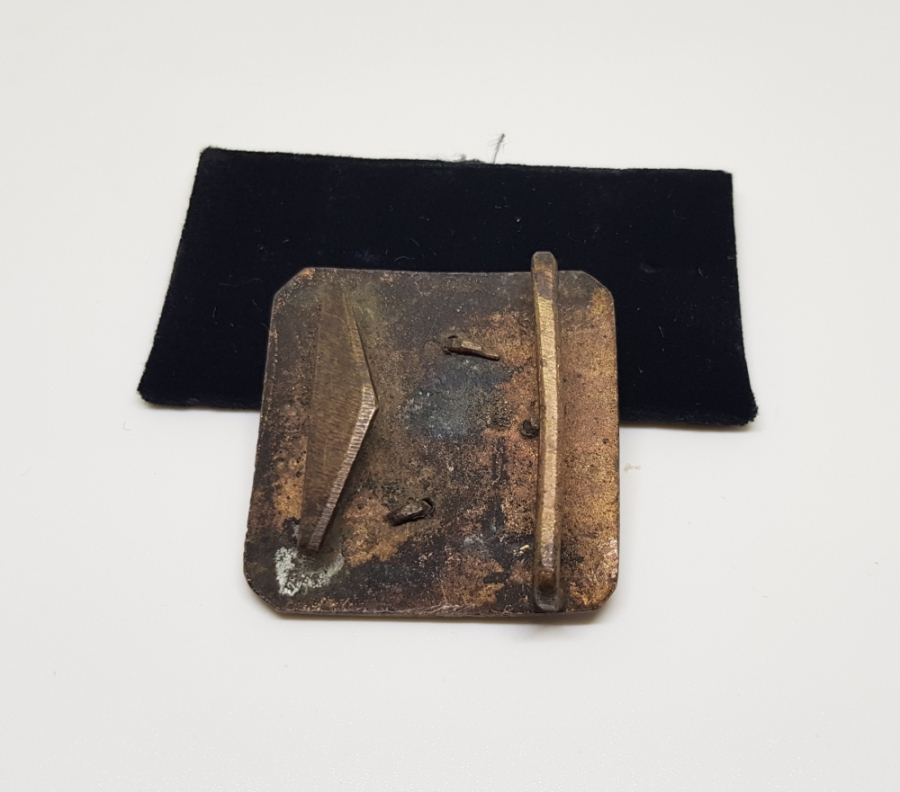 ABDÜLHAMİD HAN DÖNEMİ ÇOK NADİR ERTUĞRUL ALAYLARI SUBAY KEMER TOKASI