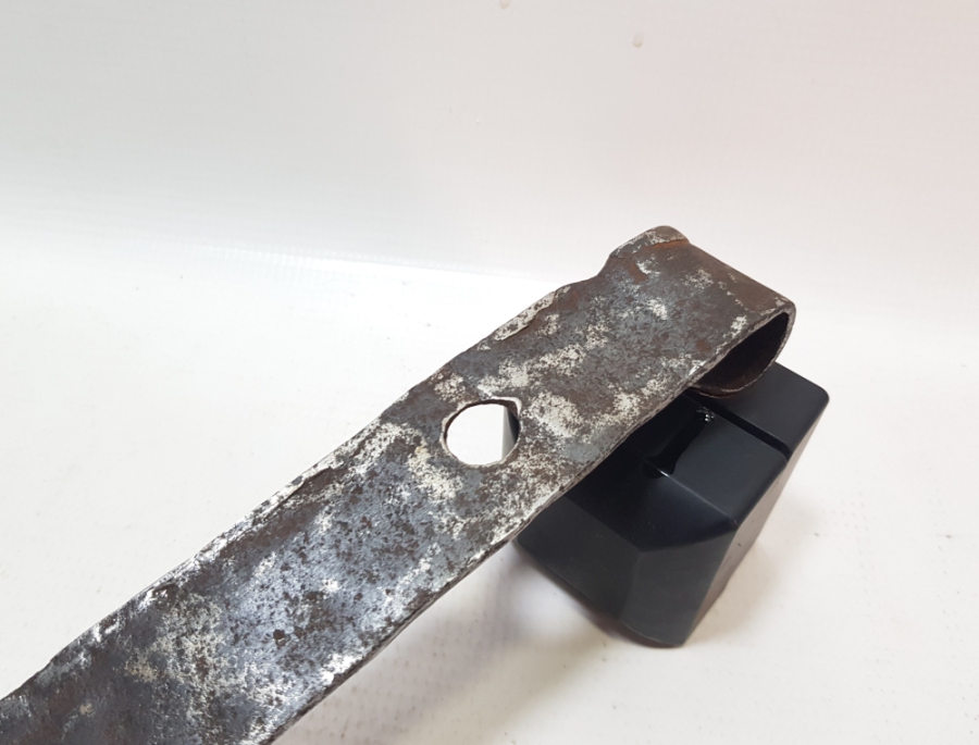 OSMANLI DÖNEMİ EL YAPIMI KURŞUN DÖKME POTASI TUTMACI