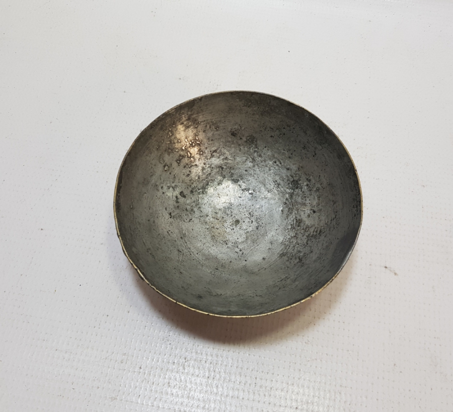 OSMANLI DÖNEMİ EL YAPIMI BAKIR ŞİFA KABI