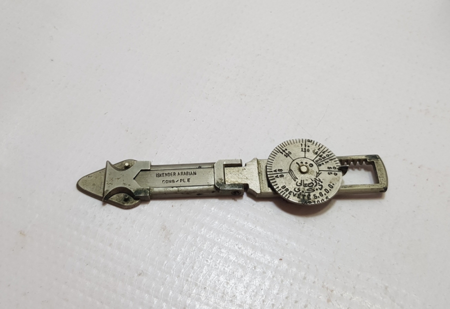 OSMANLI DÖNEMİ İSKENDER ARABİAN USTA YAPIMI NADİR KUYUMCU TERAZİSİ