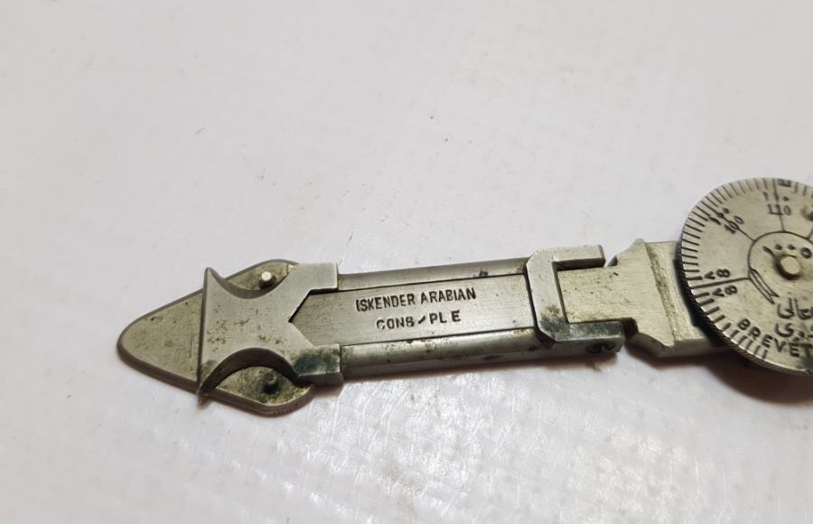 OSMANLI DÖNEMİ İSKENDER ARABİAN USTA YAPIMI NADİR KUYUMCU TERAZİSİ