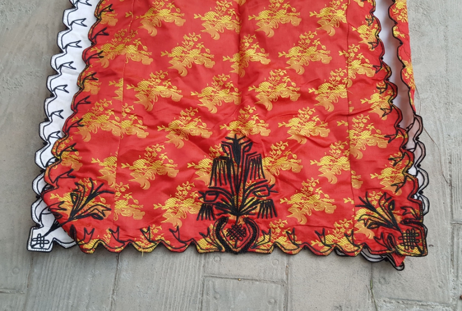 İPEK İBRİŞİM İŞÇİLİKLİ OSMANLI DÖNEMİ ELMASİYE ÜÇ ETEK