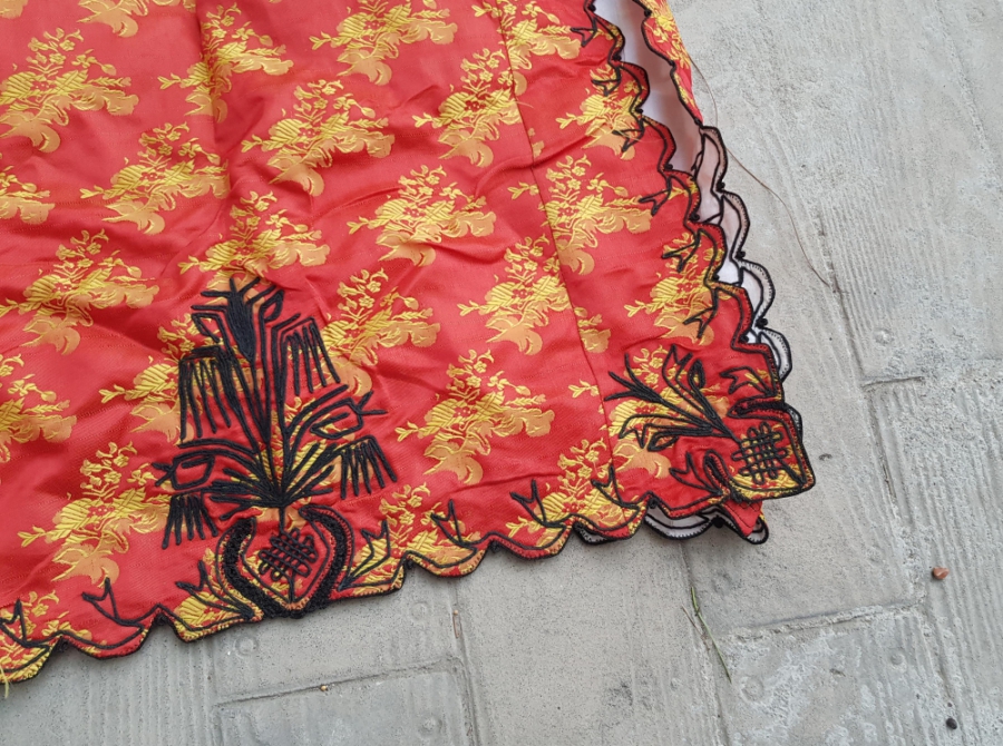 İPEK İBRİŞİM İŞÇİLİKLİ OSMANLI DÖNEMİ ELMASİYE ÜÇ ETEK