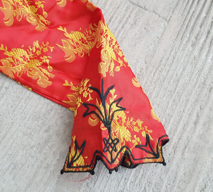 İPEK İBRİŞİM İŞÇİLİKLİ OSMANLI DÖNEMİ ELMASİYE ÜÇ ETEK