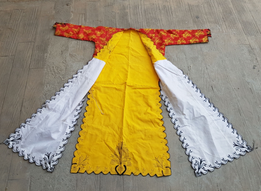 İPEK İBRİŞİM İŞÇİLİKLİ OSMANLI DÖNEMİ ELMASİYE ÜÇ ETEK