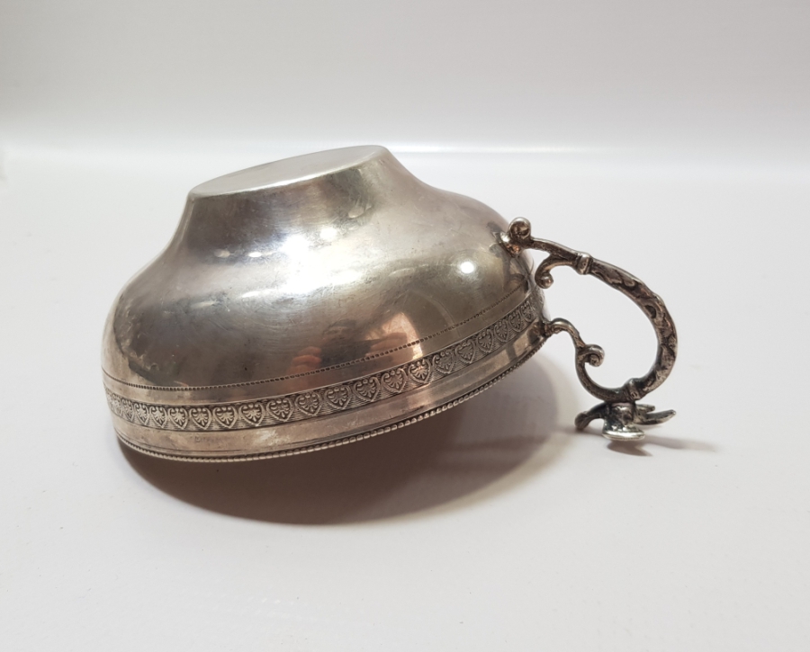 SÜLEYMANİYE İŞİ BÜYÜK BOY ANTİKA GÜMÜŞ KUŞLU ÇAMÇAK