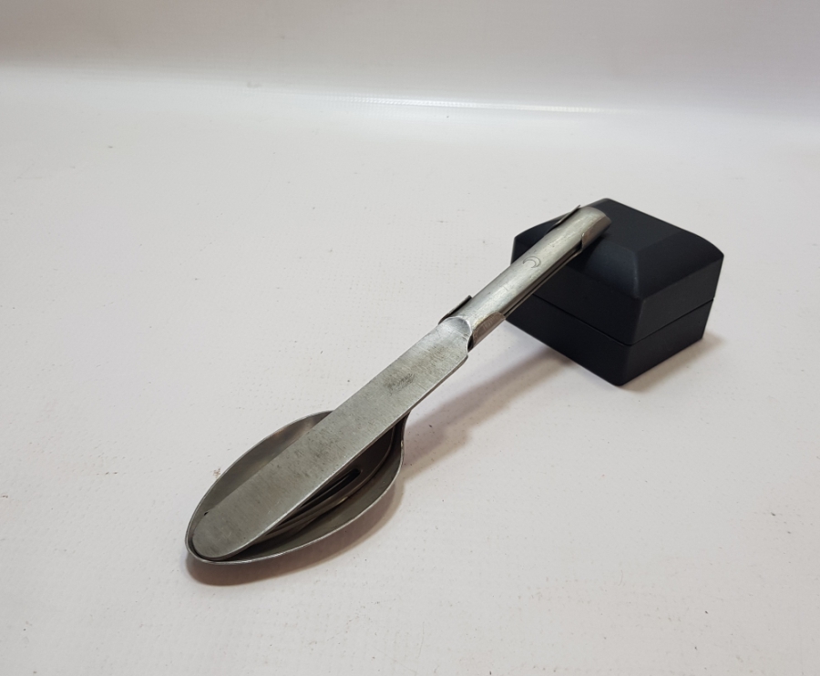 OSMANLI DÖNEMİ ÇOK NADİR HİLAL-İ AHMER ÇATAL BIÇAK KAŞIK SETİ