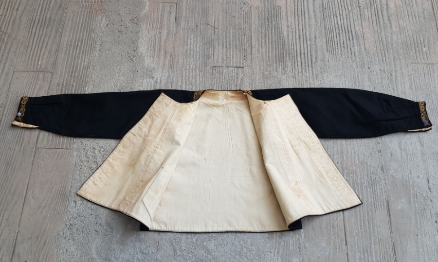 BALIKESİR YÖRESİ YÜKSEK KONDİSYONDA ALTIN SIRMALI GELİN CEPKENİ