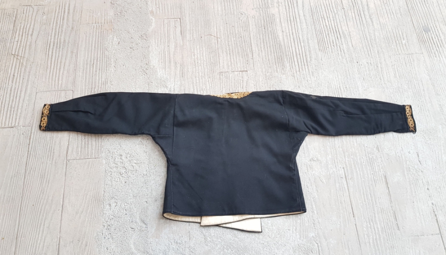 BALIKESİR YÖRESİ YÜKSEK KONDİSYONDA ALTIN SIRMALI GELİN CEPKENİ