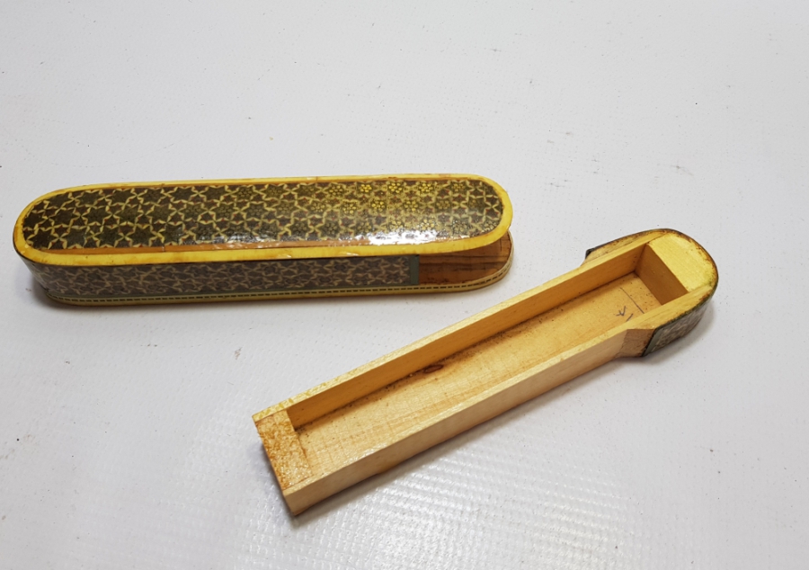 MARKUTERİ İŞÇİLİKLİ EL YAPIMI ANTİKA KALEMDAN