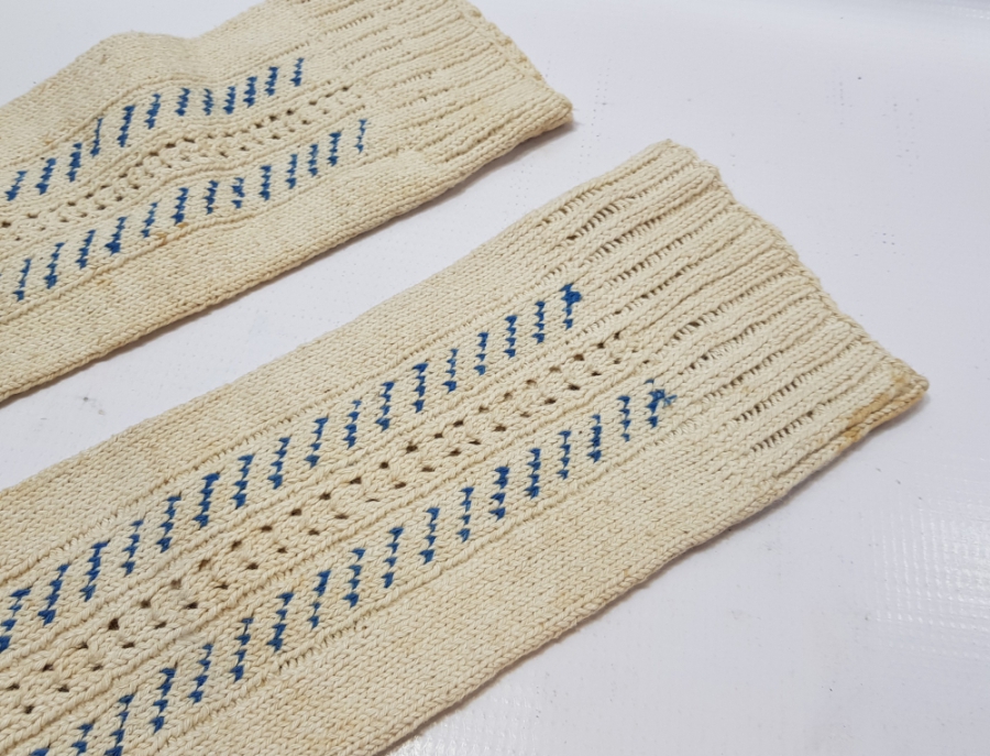 OSMANLI DÖNEMİ EL ÖRME YÖRÜK İŞİ DİZ ALTI ÇORAP