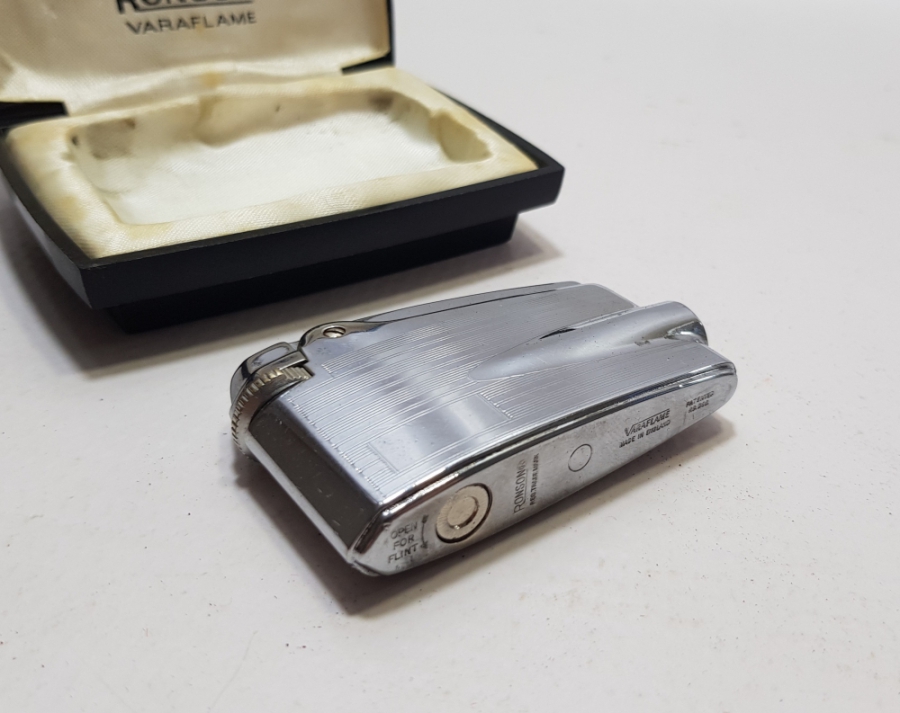 ORİJİNAL KUTUSUNDA ANTİKA RONSON ÇAKMAK