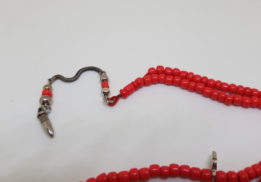 MERCAN TAŞINDAN MAMUL ANTİKA NAMAZ TESPİHİ