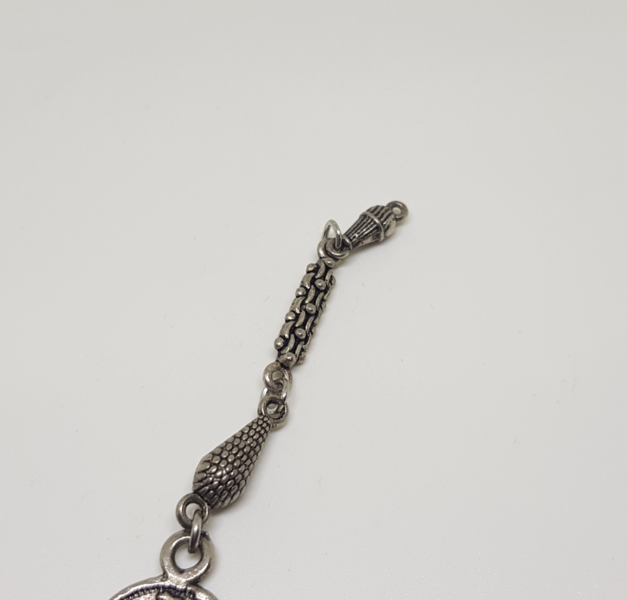 GÜMÜŞ TESPİH PÜSKÜLÜ