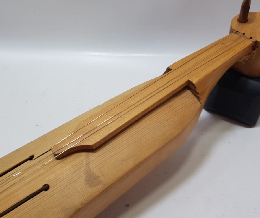 EL YAPIMI ANTİKA AHŞAP KEMENÇE