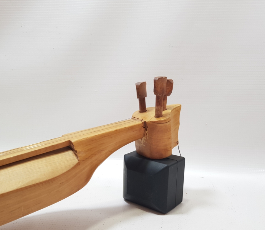 EL YAPIMI ANTİKA AHŞAP KEMENÇE