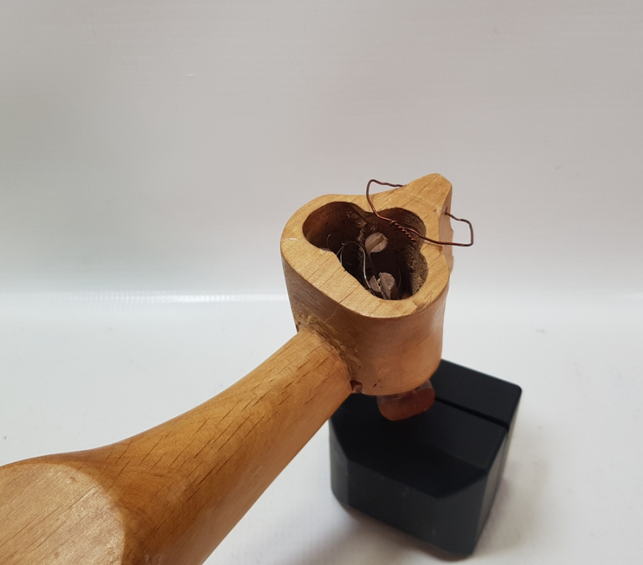 EL YAPIMI ANTİKA AHŞAP KEMENÇE