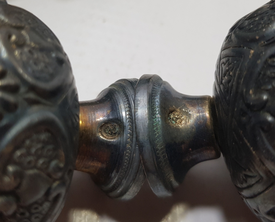 ORİJİNAL KUTUSUNDA TUĞRALI GÜMÜŞ İKİ ADET FİNCAN ZARFI