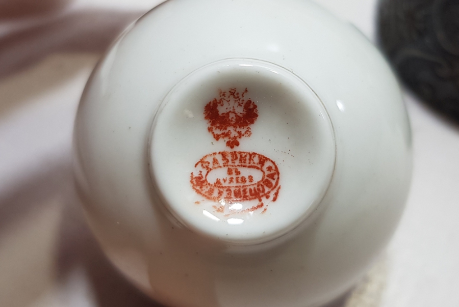 ORİJİNAL KUTUSUNDA TUĞRALI GÜMÜŞ İKİ ADET FİNCAN ZARFI