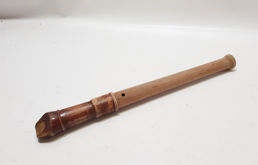 EĞİTİM TARİHİ - ANTİKA AHŞAP FLÜT