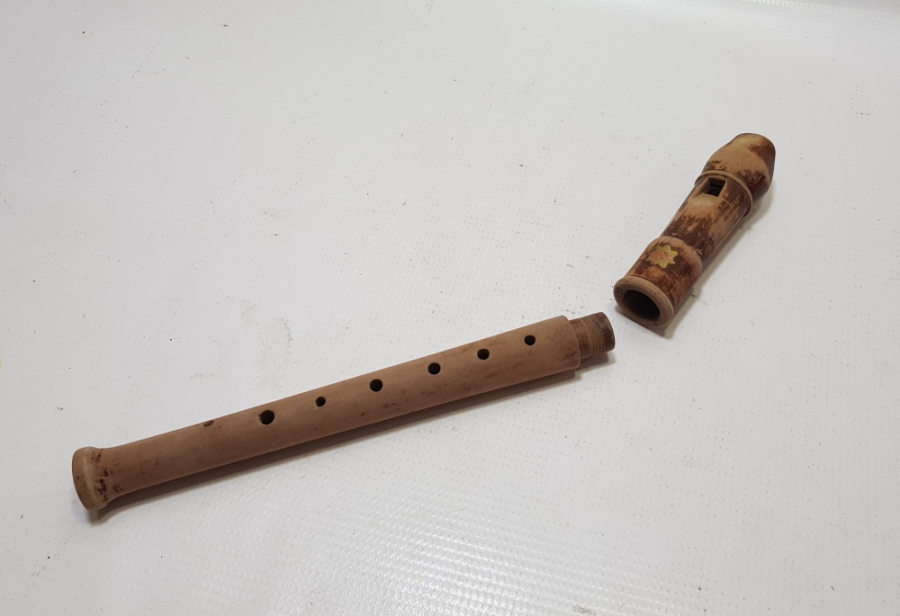 EĞİTİM TARİHİ - ANTİKA AHŞAP FLÜT