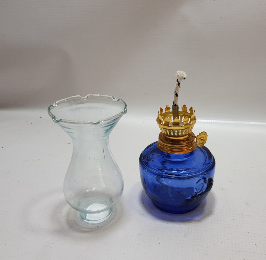 ÇİL KONDİSYONDA ANTİKA ŞİNANAY - GAZ LAMBASI