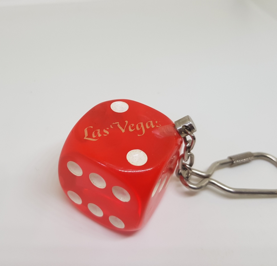 ZAR FORMUNDA YAPILMIŞ LAS VEGAS HATIRASI ANAHTARLIK