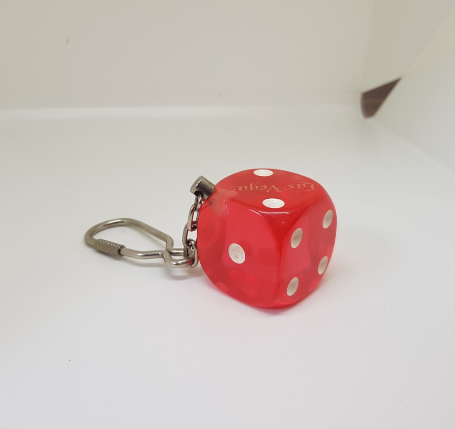 ZAR FORMUNDA YAPILMIŞ LAS VEGAS HATIRASI ANAHTARLIK