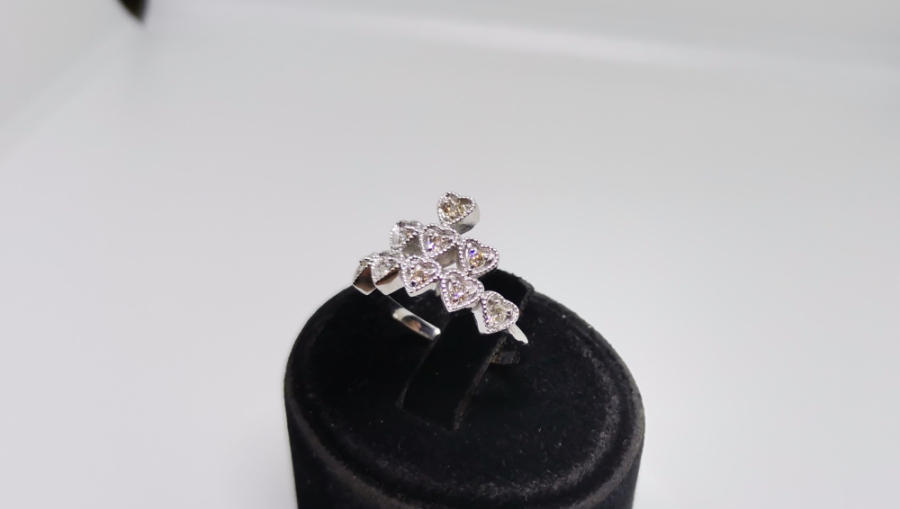 GELİN TACI MODELİ PIRLANTA TAŞLI YÜZÜK