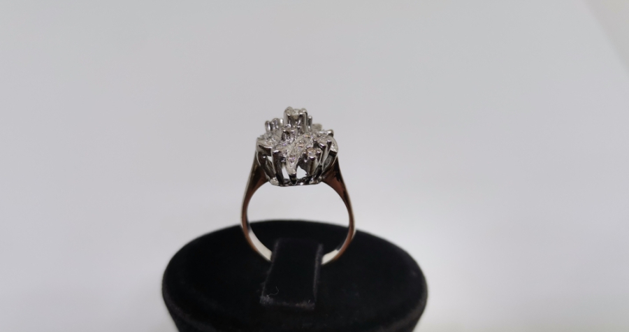 GUCUK MODEL PIRLANTA TAŞLI YÜZÜK